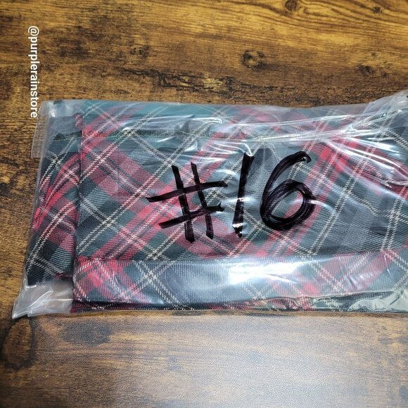 Vtg Willow Bay Tartan Plaid Wrap Skirt Size 14 Preppy 80's 90's Academia - Picture 10 of 10